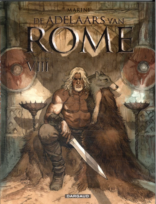 De adelaars van Rome - Achtste boek HC – Enrico Marini – boek cover