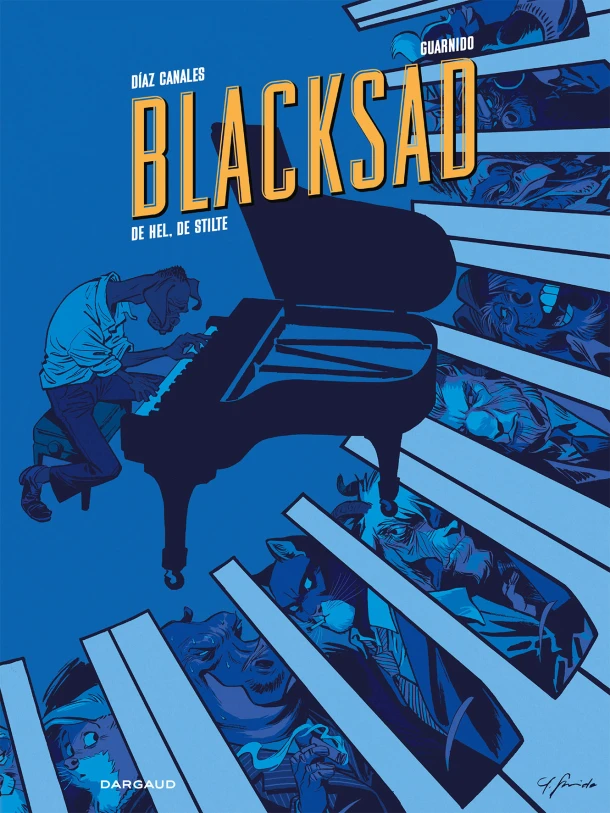 Blacksad luxe 25 jaar deel 4 – Juan Diaz Canales – boek cover