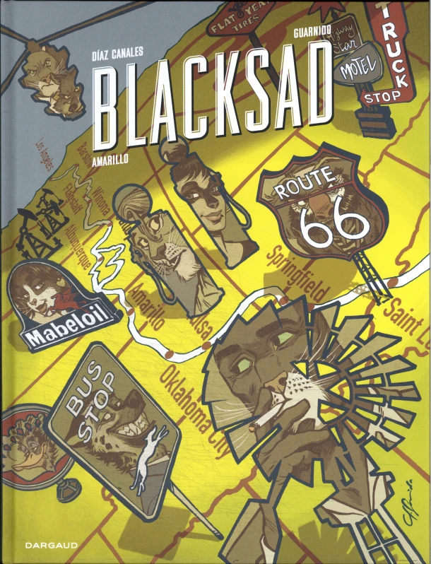 Blacksad – Juan Diaz Canales – boek cover