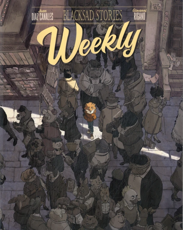 Blacksad Stories: Weekly SC – Juanjo Guarnido – boek cover