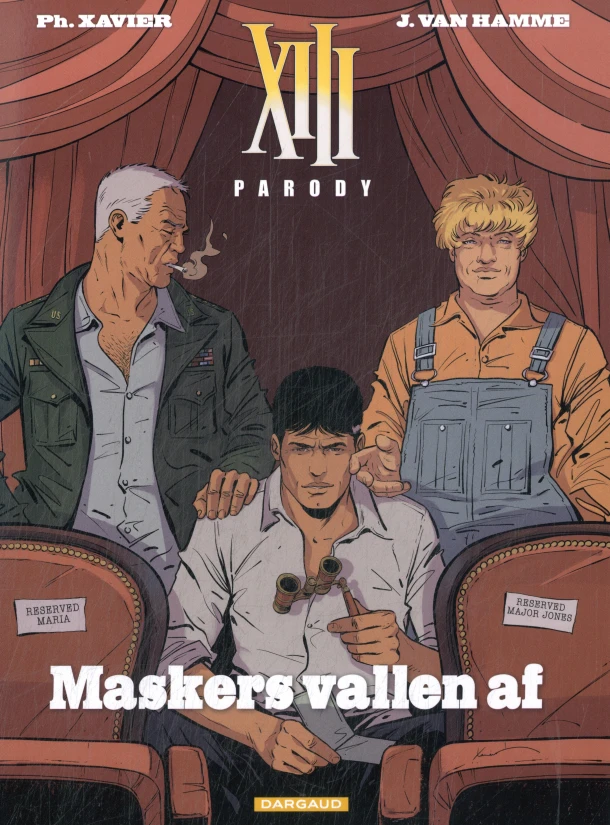 Maskers vallen af – Jean Van Hamme – boek cover