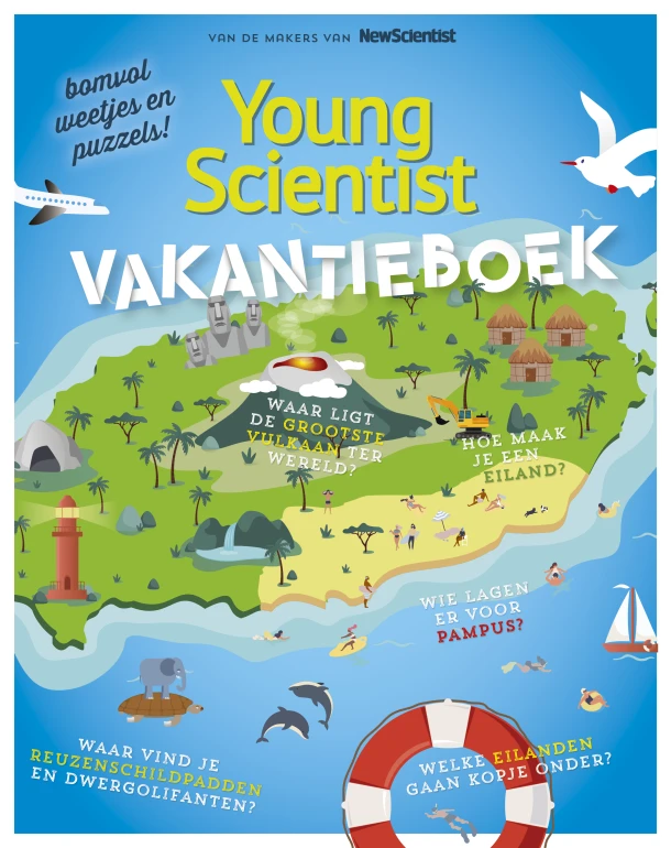 Young Scientist Vakantieboek – New Scientist – boek cover