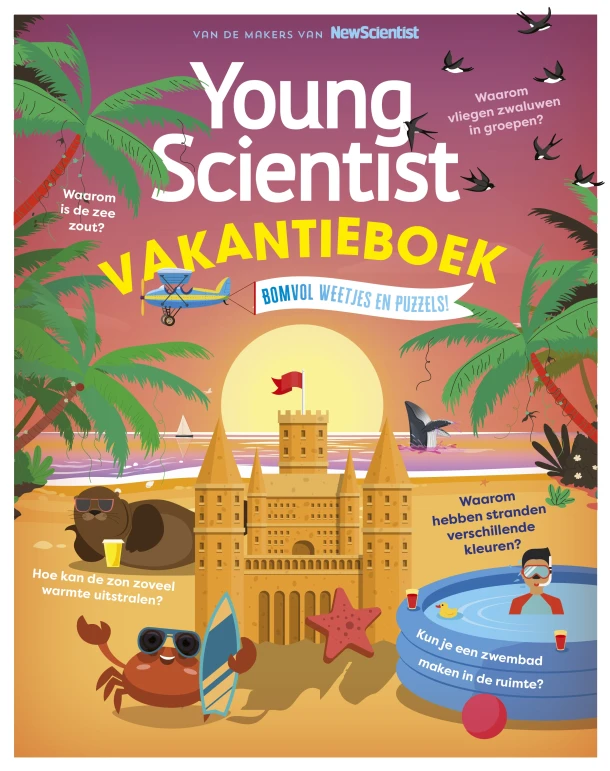 Young Scientist Vakantieboek Zomer 2026 – New Scientist – boek cover