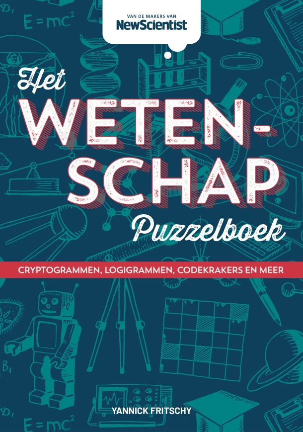 Het Wetenschap Puzzelboek – Yannick Fritschy – boek cover