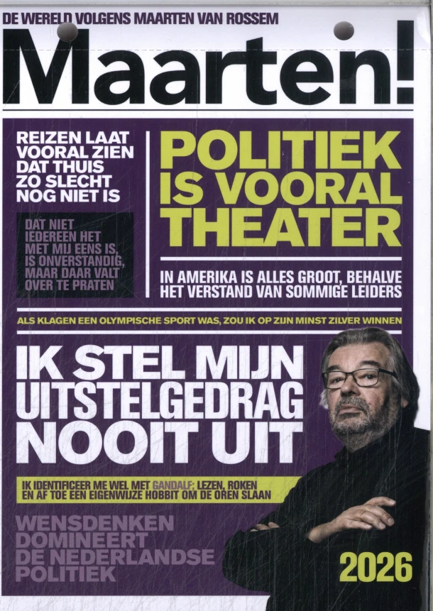 Maarten! Scheurkalender 2026 – Redactie Maarten! – boek cover