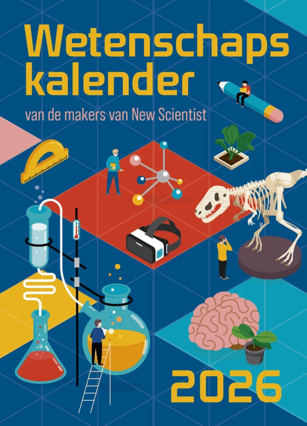Wetenschapskalender 2026 – Redactie New Scientist – boek cover