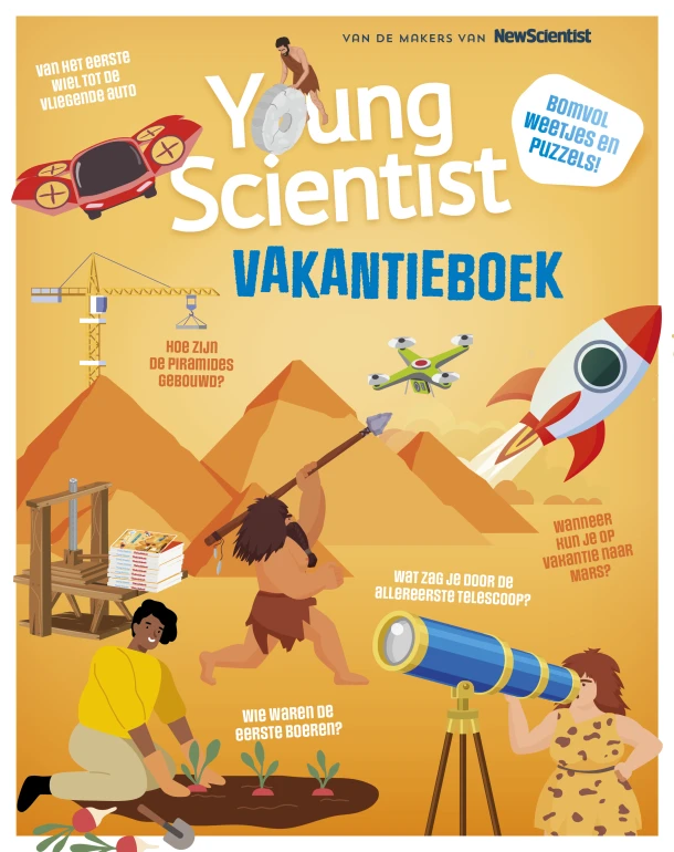 Young Scientist Vakantieboek – New Scientist – boek cover