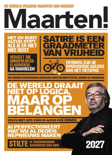 Maarten! Scheurkalender 2027 – Redactie Maarten! – boek cover