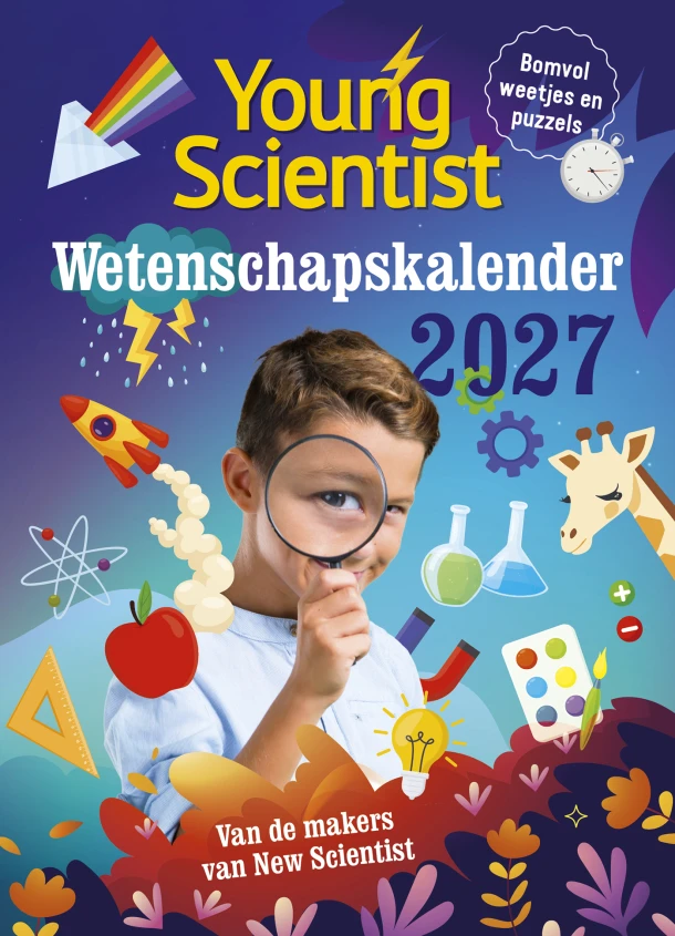 Young Scientist Wetenschapskalender 2027 – New Scientist – boek cover