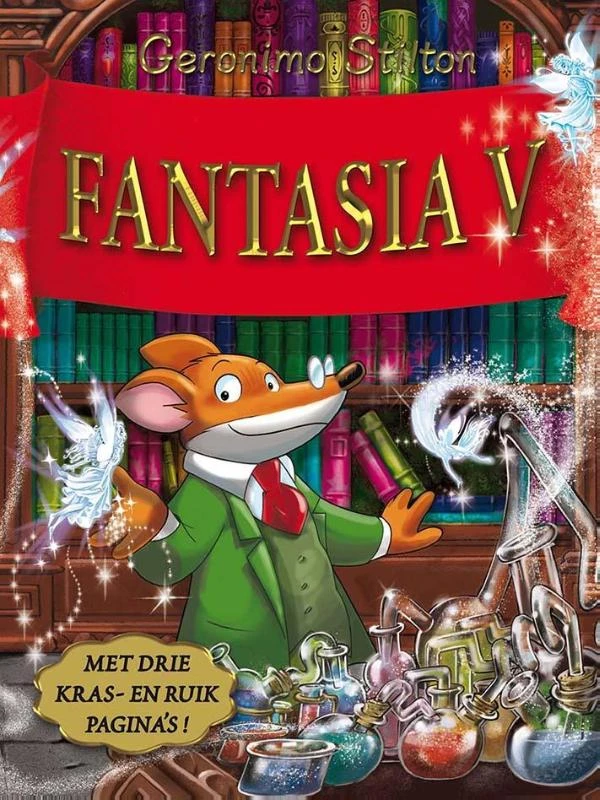 Fantasia V – Geronimo Stilton – boek cover
