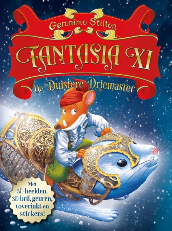Fantasia XI – Geronimo Stilton – boek cover