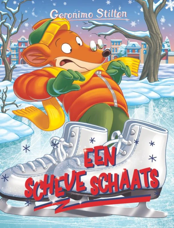 Een scheve schaats – Geronimo Stilton – boek cover