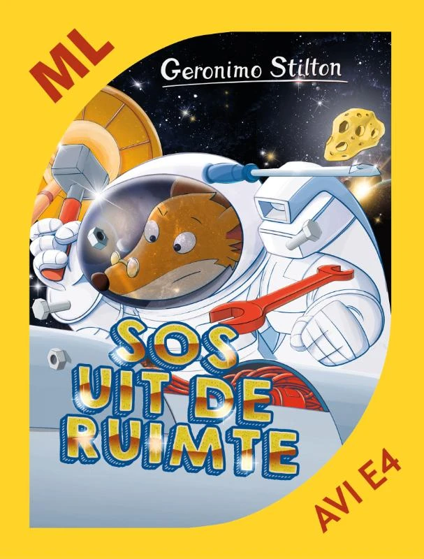 SOS uit de ruimte – Geronimo Stilton – boek cover