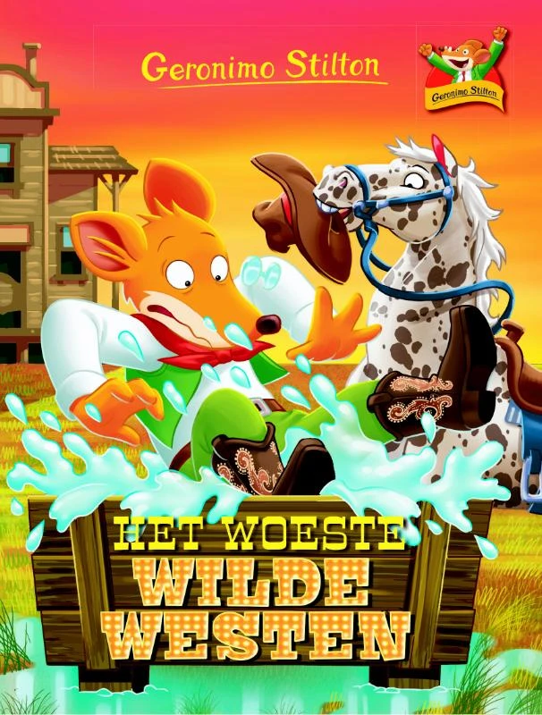 Het woeste Wilde Westen – Geronimo Stilton – boek cover