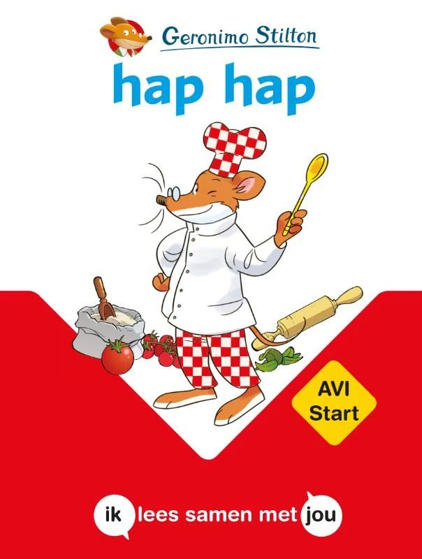 hap hap – Geronimo Stilton – boek cover