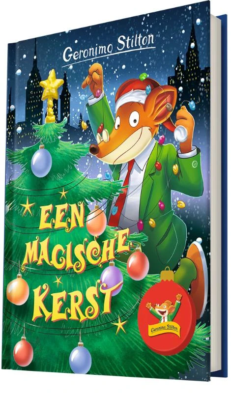Een magische kerst – Geronimo Stilton – boek cover