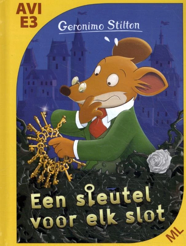 Een sleutel voor elk slot – Geronimo Stilton – boek cover