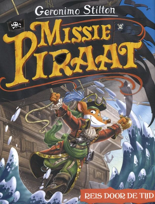 Missie Piraat – Geronimo Stilton – boek cover