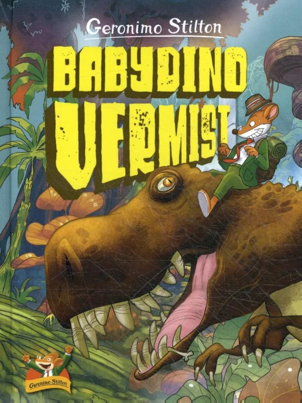 Babydino vermist – Geronimo Stilton – boek cover