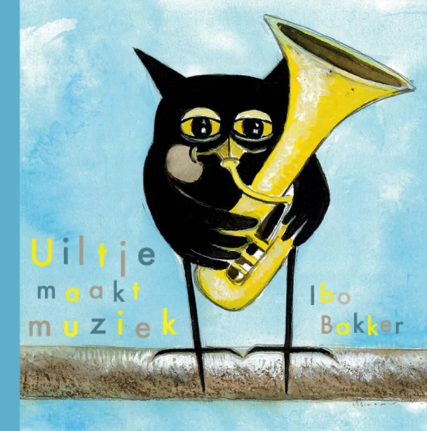 Uiltje maakt muziek – Ibo Bakker – boek cover