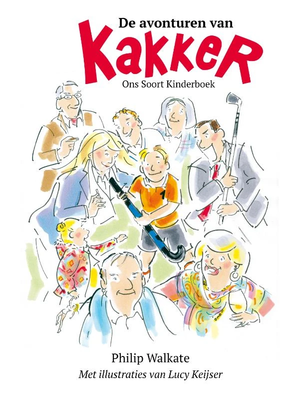 De avonturen van Kakker – Philip Walkate – boek cover