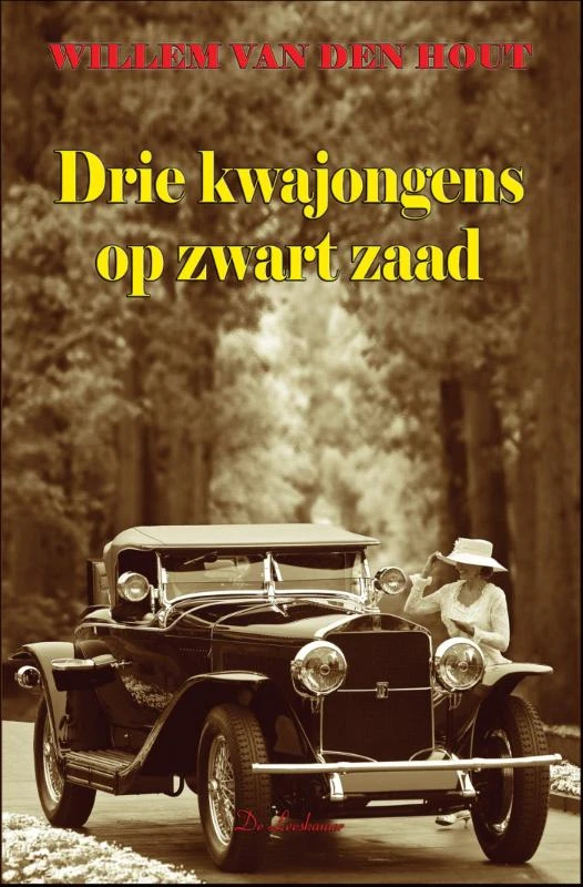 Drie kwajongens op zwart zaad – Willem van den Hout – boek cover