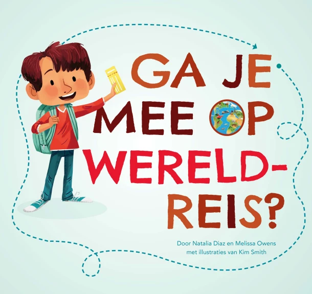 Ga je mee op wereldreis? – Natalia Diaz – boek cover