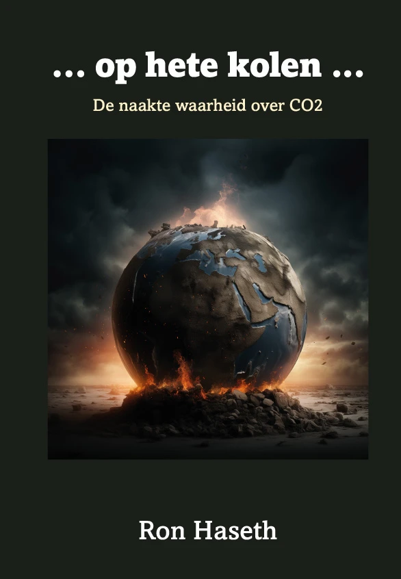 ... op hete kolen ... – Ron Haseth – boek cover