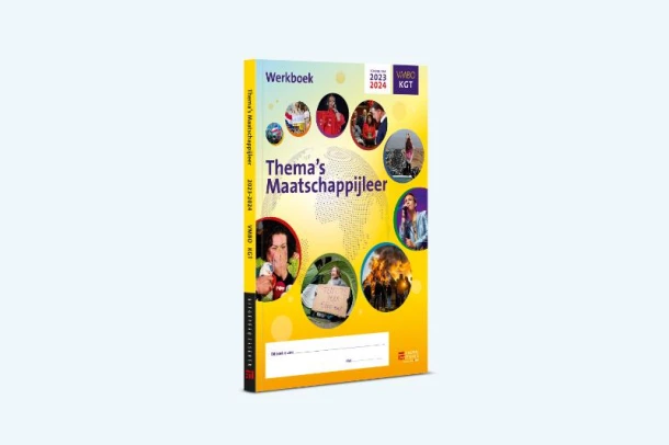 Thema‘s Maatschappijleer VMBO KGT – Merijn Brada – boek cover