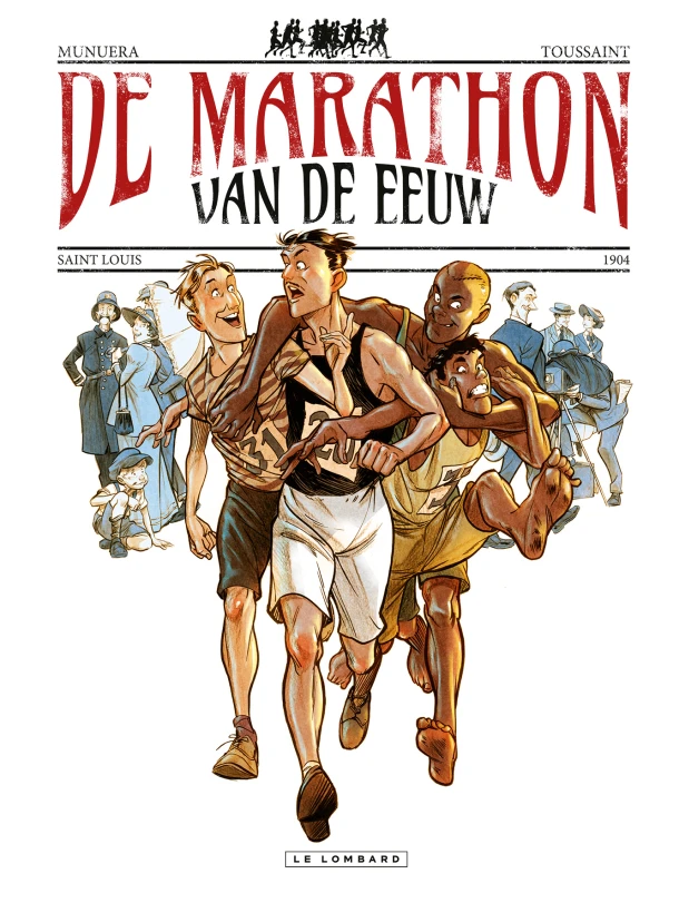 De marathon van de eeuw – José-Luis Munuera – boek cover