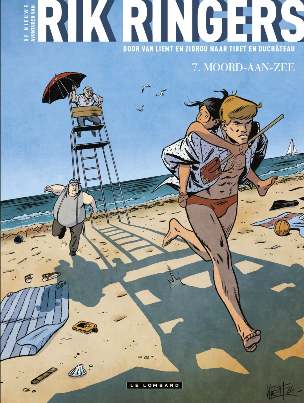 Moord-aan-zee – Zidrou – boek cover