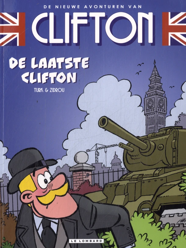 De laatste Clifton – Zidrou – boek cover