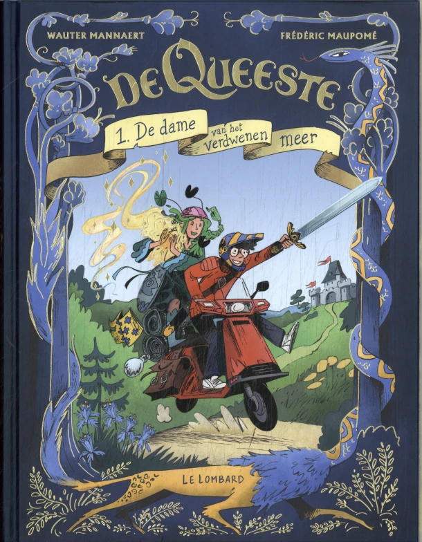 De dame van het verdwenen meer – Frédéric Maupomé – boek cover