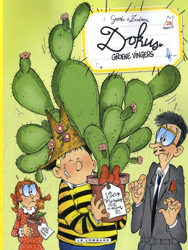 Groene vingers – Zidrou – boek cover