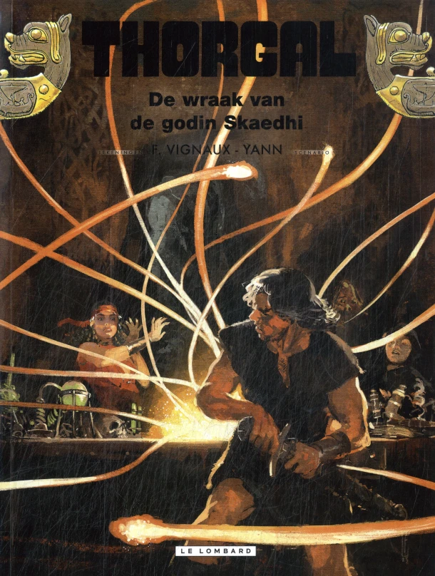 De wraak van de godin Skaedhi – Yann – boek cover