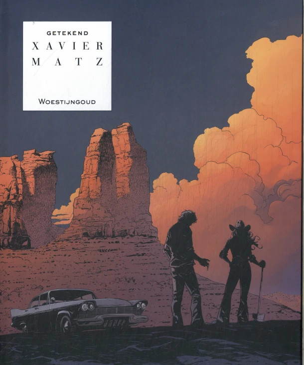 Woestijngoud – Philippe Xavier – boek cover