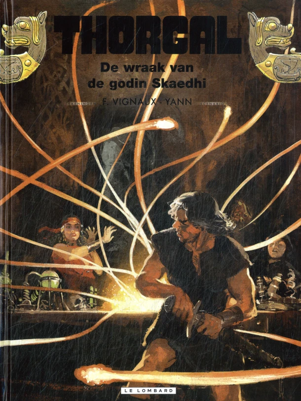 De wraak van de godin Skaedhi – Yann – boek cover