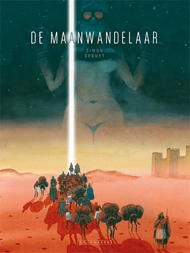 De maanwandelaar – Simon Spruyt – boek cover
