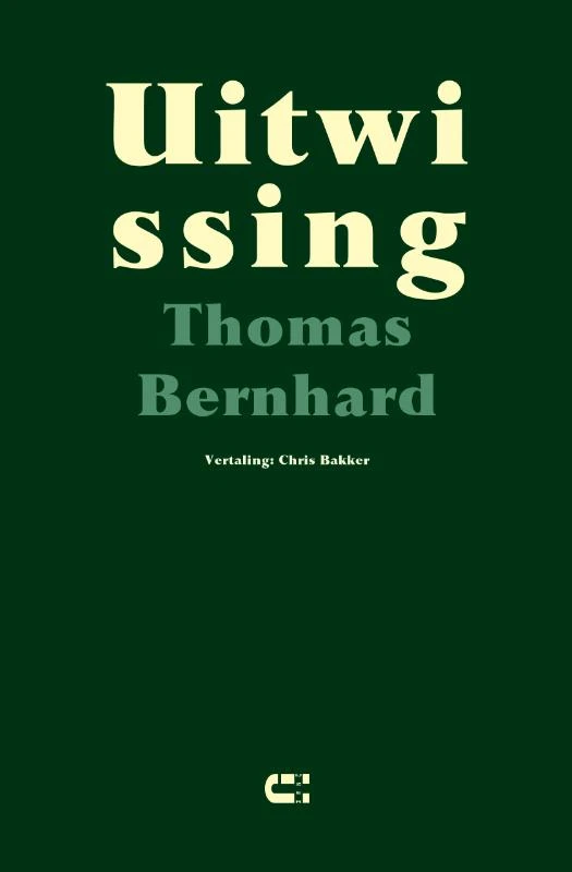 Uitwissing – Thomas Bernhard – boek cover