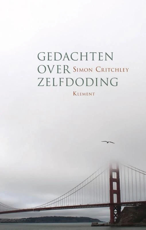 Gedachten over zelfdoding – Simon Critchley – boek cover