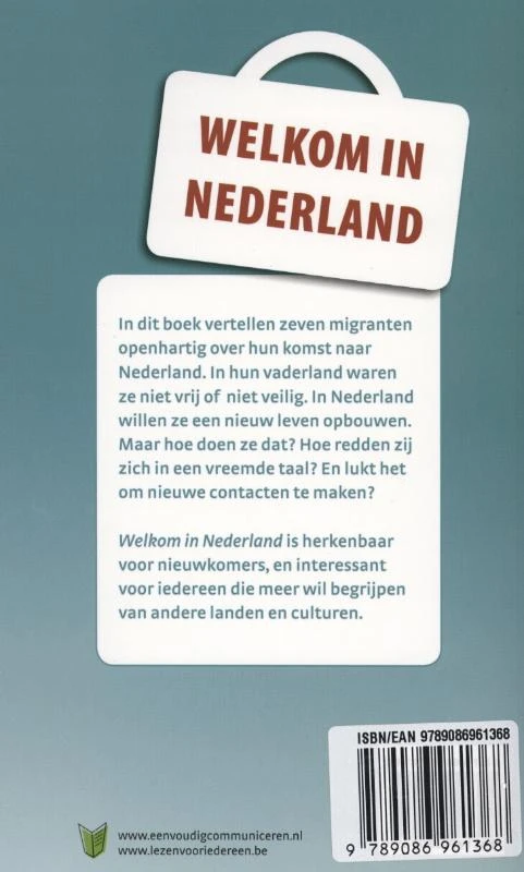 Welkom in Nederland – Wine Baljet – boek cover