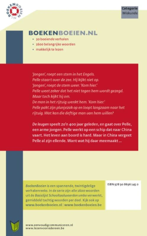 De leugen – Marian Hoefnagel – boek cover