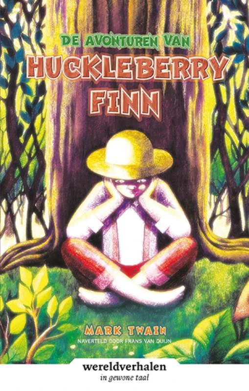 De avonturen van Huckleberry Finn – Mark Twain – boek cover