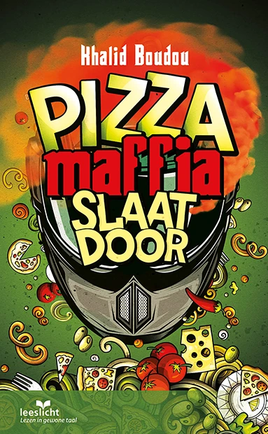 Pizzamaffia slaat door – Khalid Boudou – boek cover
