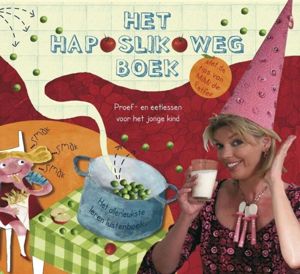 Het Hap Slik Weg Boek – Vivienne van Eijkelenborg – boek cover