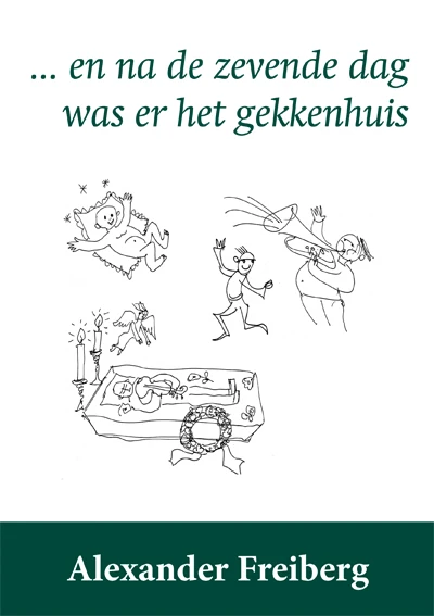 en na de zevende dag was er het gekkenhuis – Alexander Freiberg – boek cover