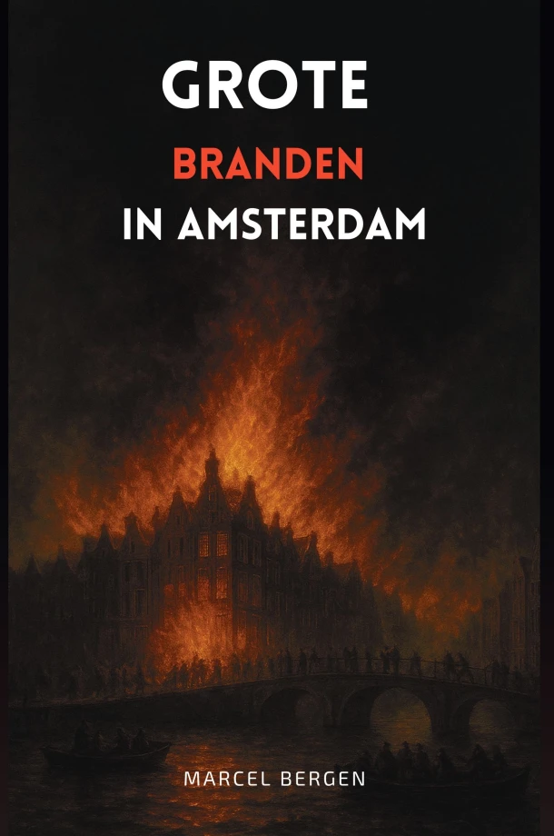 Grote branden in Amsterdam – Marcel Bergen – boek cover