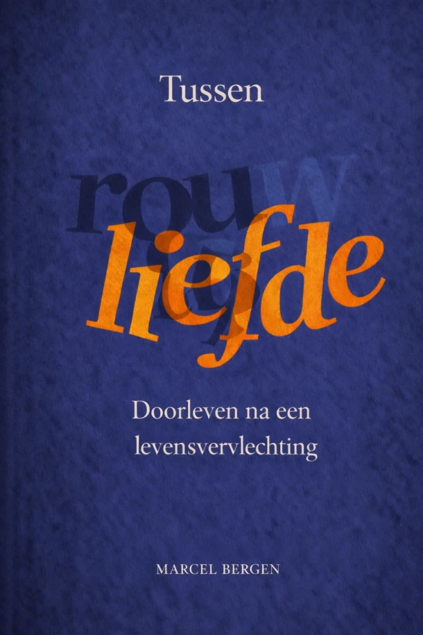 Tussen rouw en liefde – Marcel Bergen – boek cover