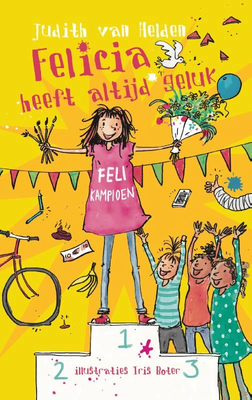Felicia heeft altijd geluk – Judith van Helden – boek cover