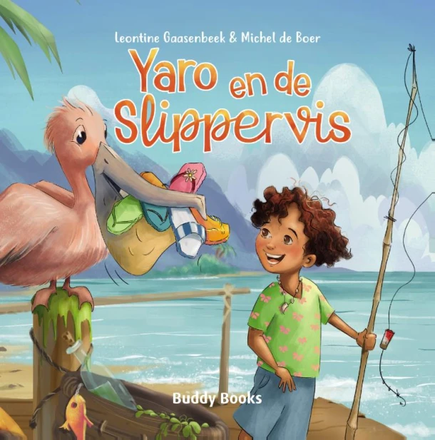 Yaro en de slippervis – Leontine Gaasenbeek – boek cover